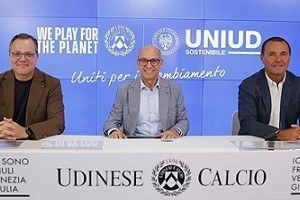 Sostenibilità, protocollo con l’Udinese