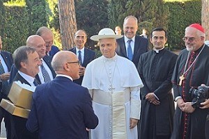 Inaugurato il Borgo Laudato Si' con il vigneto dell’Ateneo