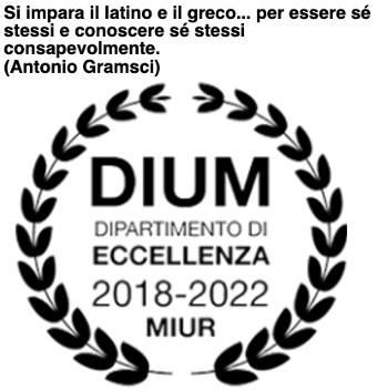 Si impara il latino e il greco... per essere sé stessi e conoscere sé stessi consapevolmente.
(Antonio Gramsci)