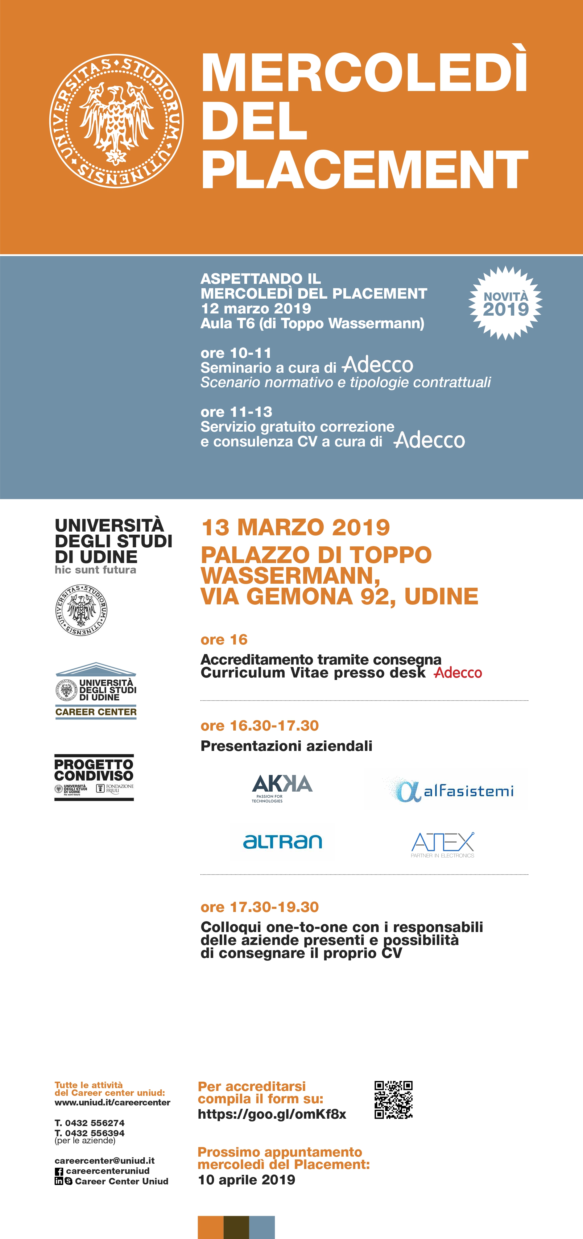 locandina mercoledì del placement in jpg