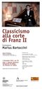 Conferenza-concerto di Marius Bartoccini (fortepiano) “Classicismo alla Corte di Franz II”