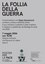 Conferenza "La follia della guerra. Conversazione con Dejan Atanackovic"