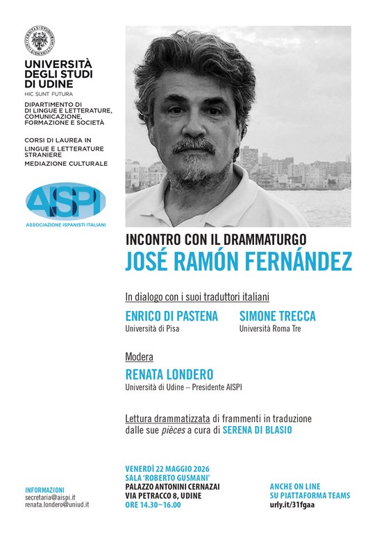 Evento: incontro con José Ramón Fernández