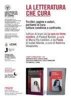 EVENTO: La letteratura che cura