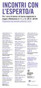 INCONTRI CON L'ESPERTO
