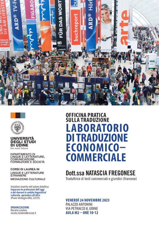 Officina pratica sulla traduzione - Laboratorio di traduzione economico - commerciale