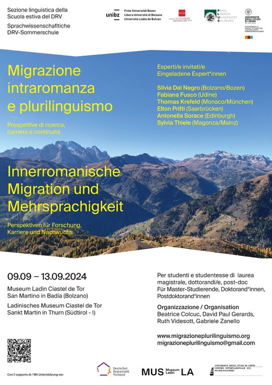 Migrazione intraromanza e plurilinguismo. Prospettive di ricerca, carriera e continuità Presentazione