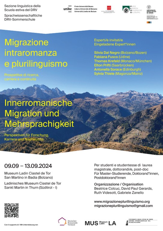 Migrazione intraromanza e plurilinguismo. Prospettive di ricerca, carriera e continuità Presentazione
