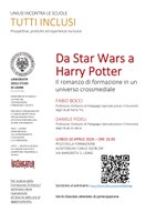Seminario:  Da Star Wars a Harry Potter Il romanzo di formazione in un universo crossmediale - F. Bocci, D. Fedeli