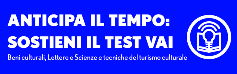TEST VAI ANTICIPA IL TEMPO: SOSTIENI IL TEST VAI