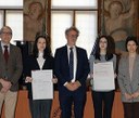 Danieli e famiglia Benedetti premiano due studentesse magistrali